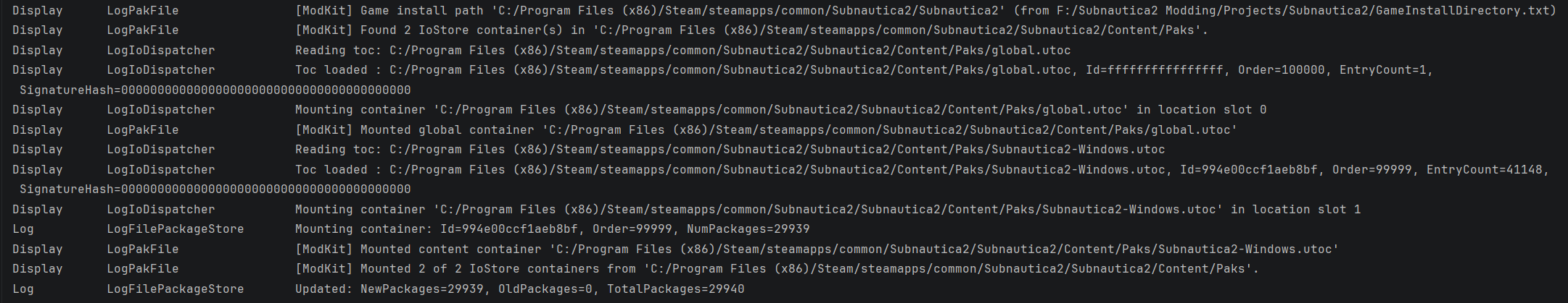 MountingLogs